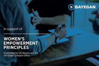 BAYEGAN Signs the UN Women’s Empowerment Principles (WEPs)