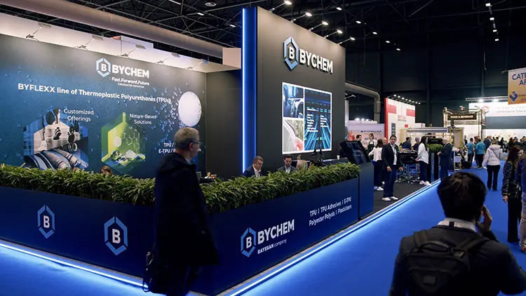 Bychem Introduced New Tpu Products At Utech Europe